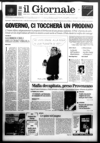 Il giornale : quotidiano del mattino